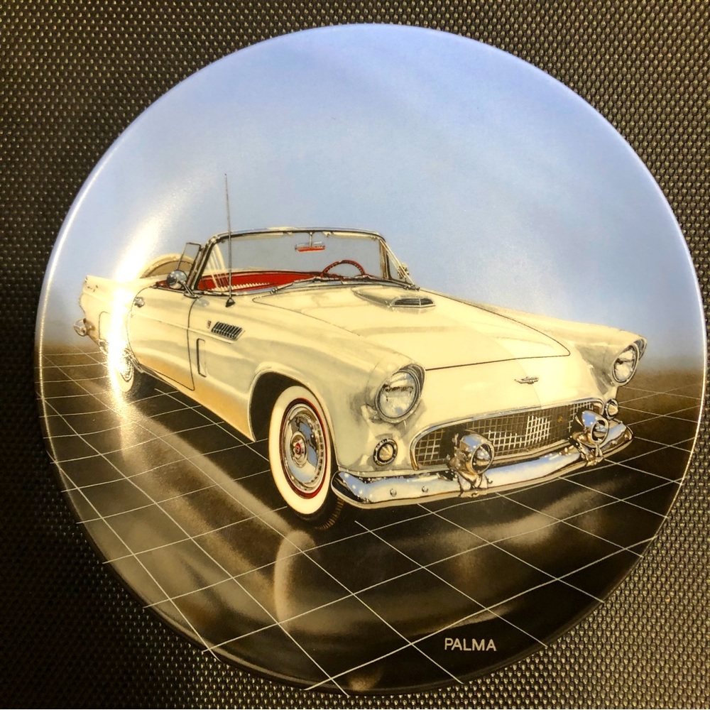 2for$20🟠1956 T-Bird - limited edition collectible plate